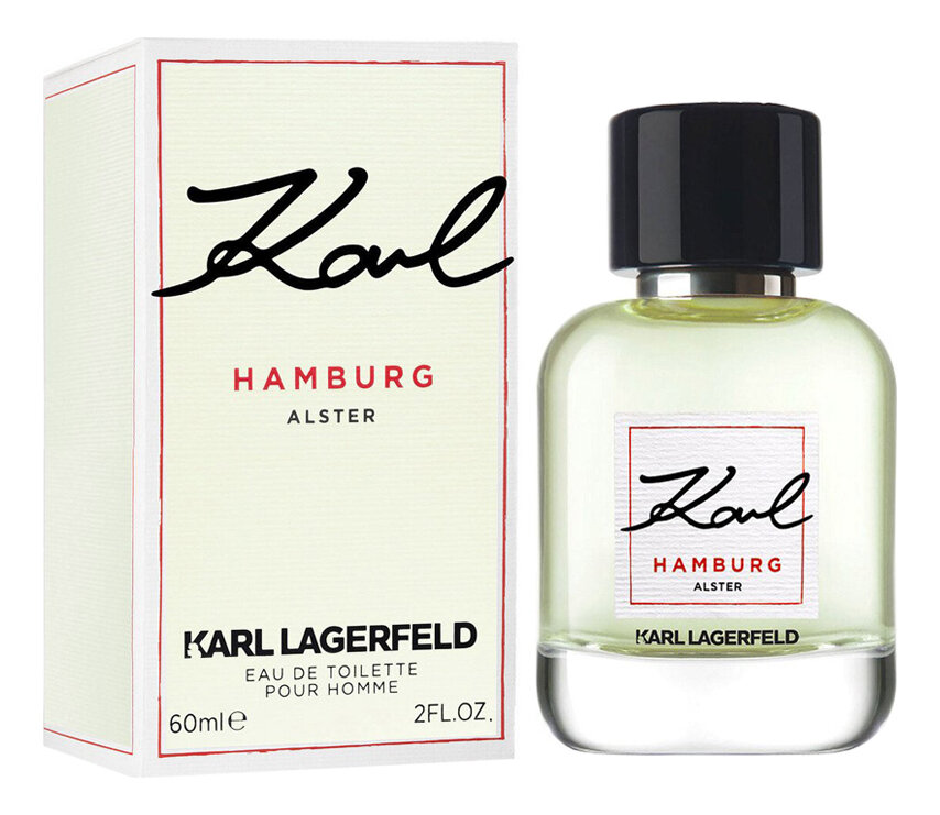 Karl Lagerfeld, Hamburg Alster 60 мл, Туалетная вода мужская
