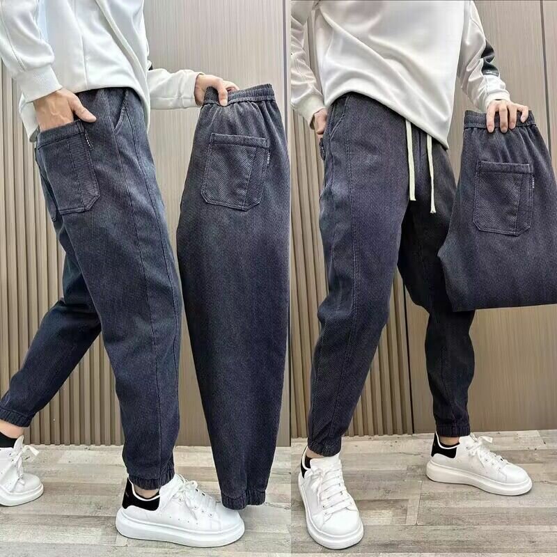 Джинсы трубы JYL Lee/Levi's Джинсы с завязками: универсальные, loose fit,