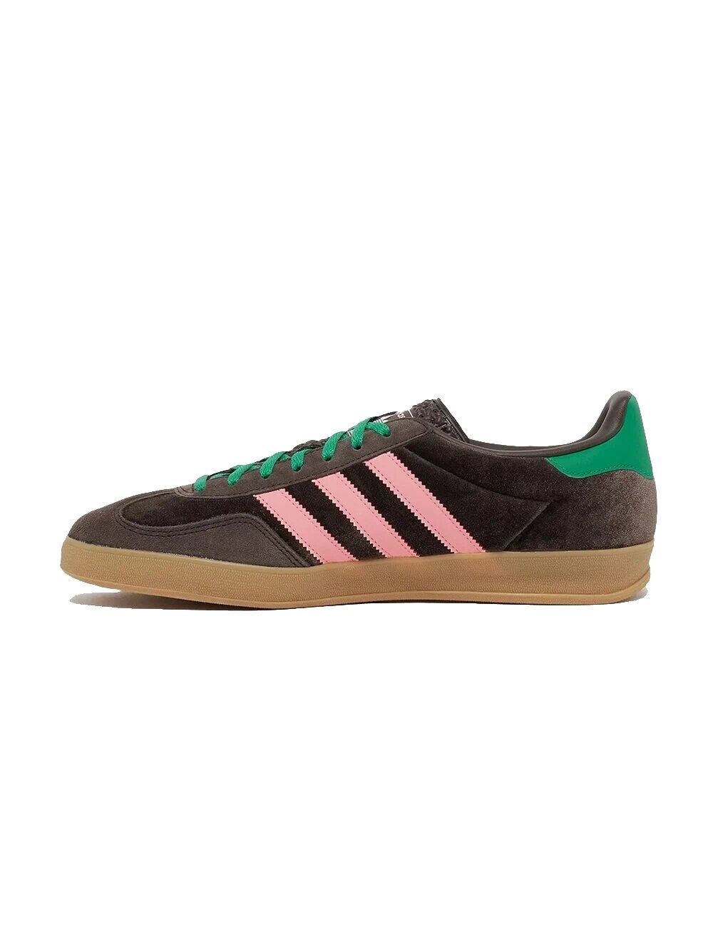 Кроссовки adidas Originals Gazelle, размер 6US 23СМ, зеленый, бежевый, розовый