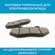 Колодки тормозные для электровелосипеда монстр, мотоцикла, скутер...