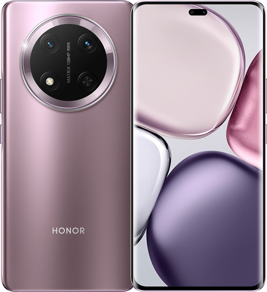 Смартфон Honor X9C 8/256 ГБ, titanium violet (фиолетовый), экран 6.78" AMOLED