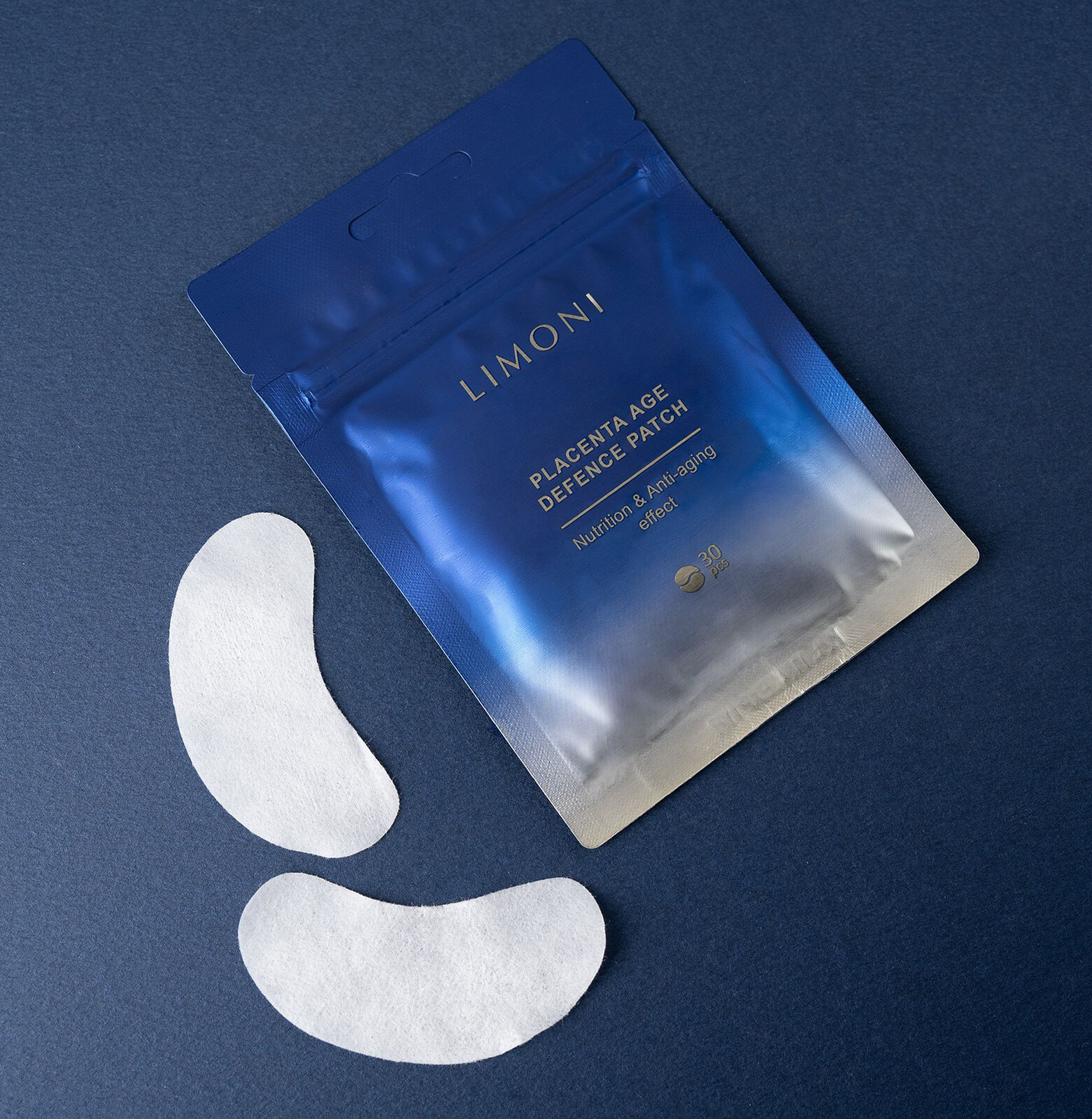 LIMONI Патчи для век Placenta Age Defence Patch питательные с плацентой, 30 шт. — фото 1