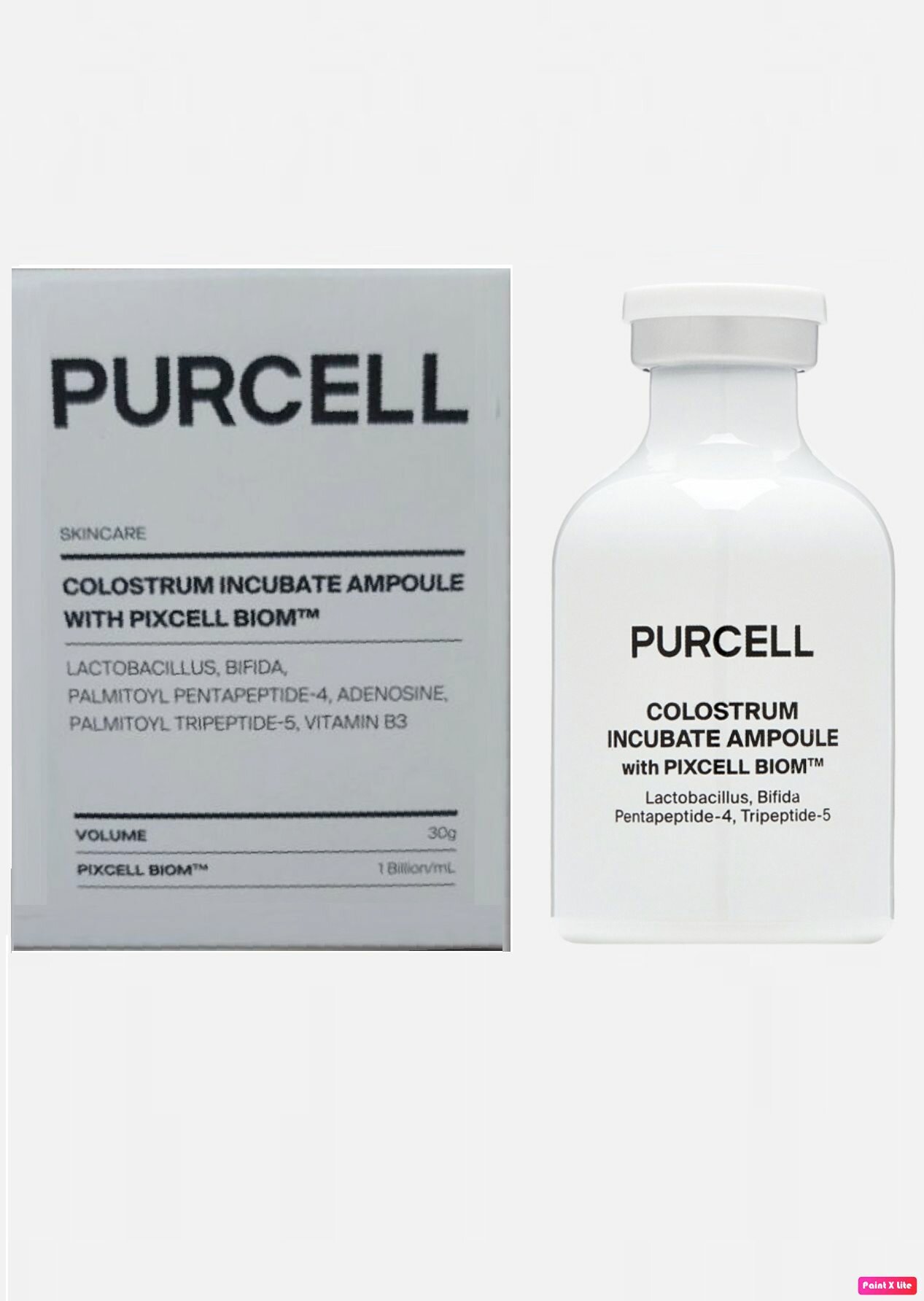 Ампульная антивозрастная сыворотка PURCELL Colostrum Incubate Ampoule with Pixcell Biom 30 ml