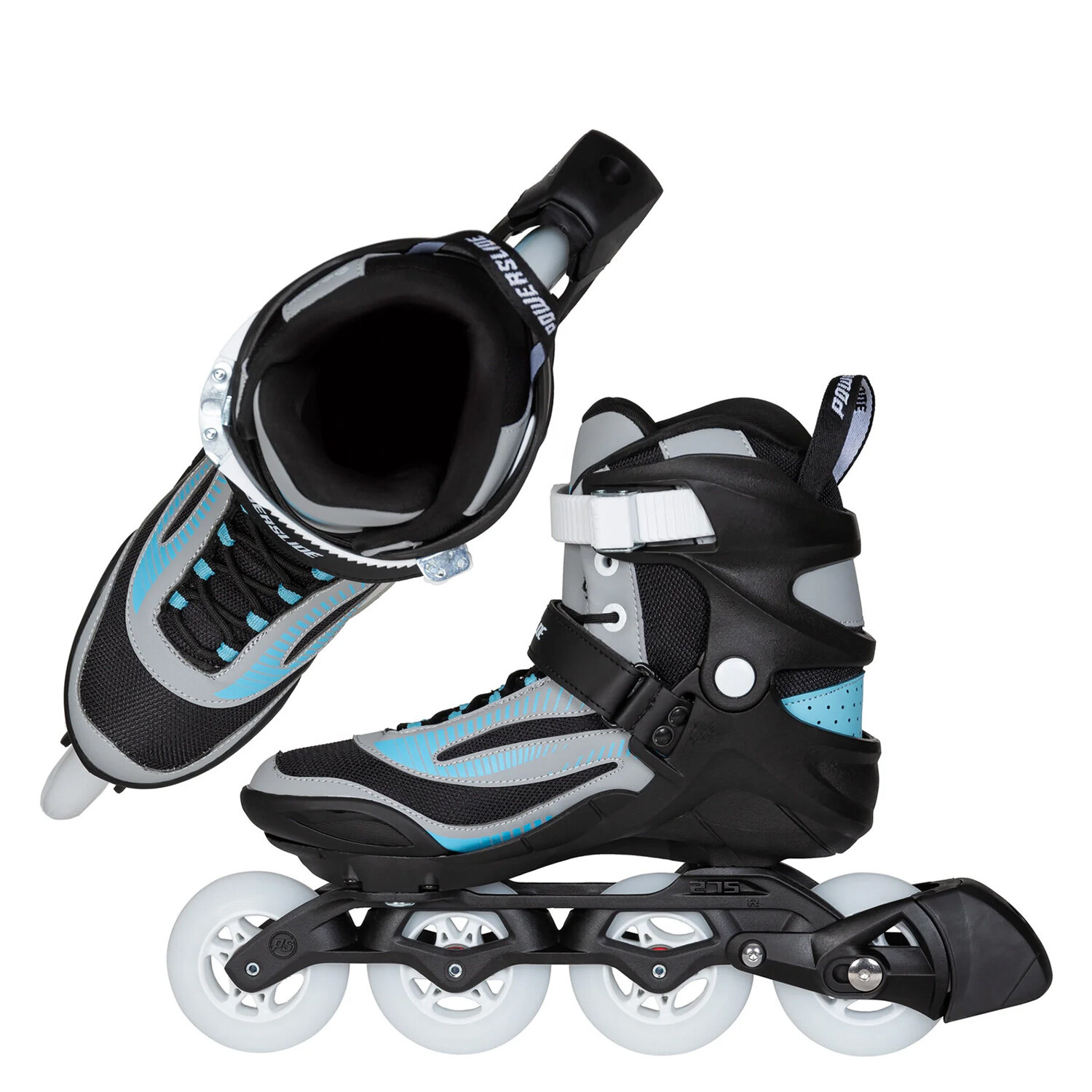 Роликовые Коньки Xiaomi Роликовые коньки Powerslide Phuzion Radon 84 Black/Grey/Blue (EUR:38)