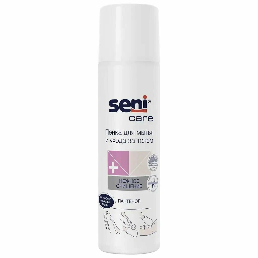 Seni care пенка для мытья и ухода за телом 250 мл