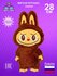 Мягкая игрушка Labubu Лабубу белый 28 см, плюш, "NExt VAst DAy"