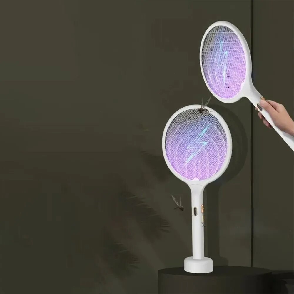 Картинки Электрическая мухобойка Xiaomi Qualitell Smart Digital Electric Fly Swatte E3, ZSM240915, белый