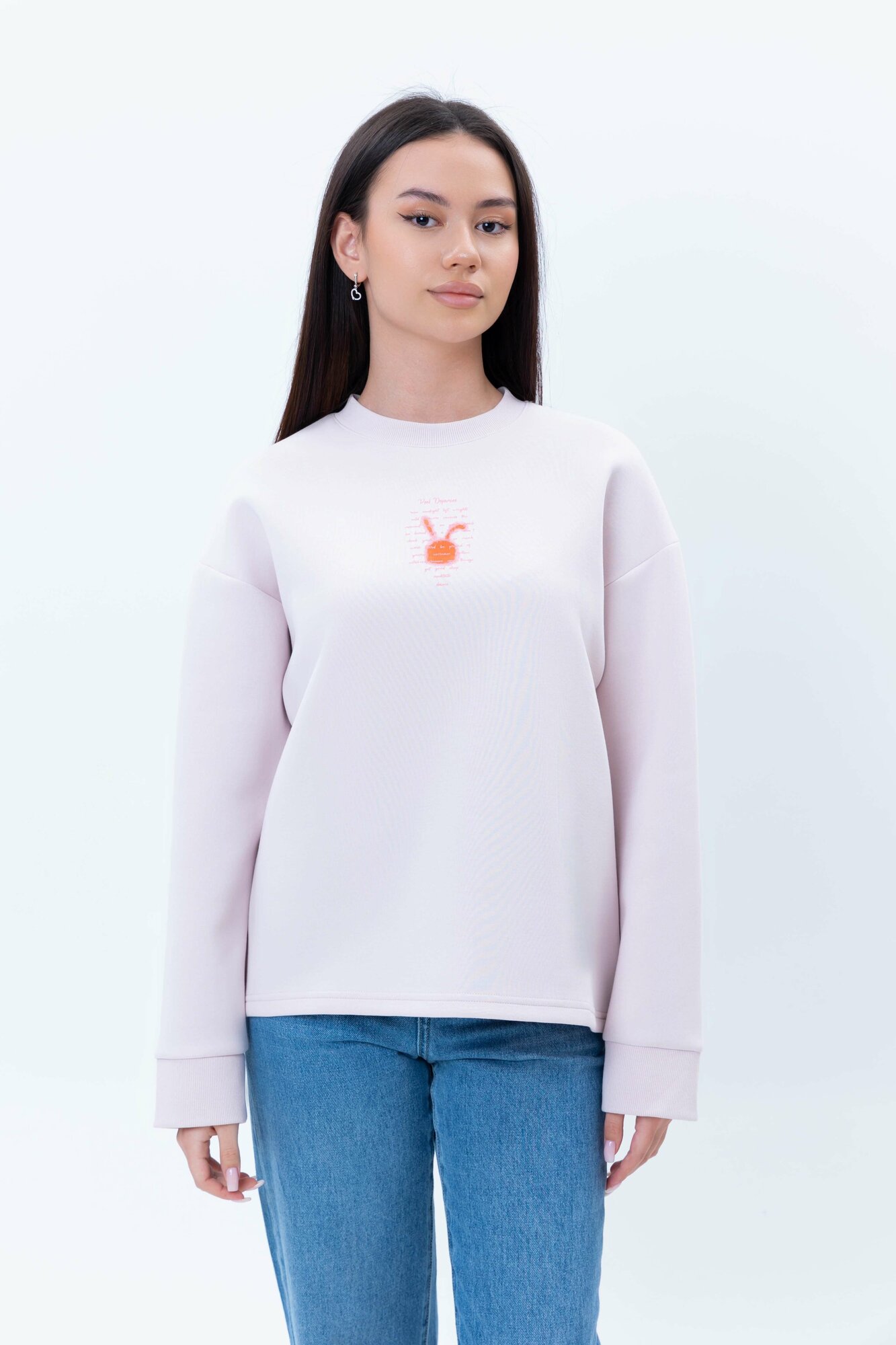 Свитшот TERRA PRO, размер M, , pink