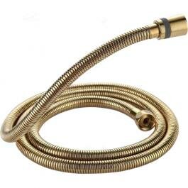 G45-6 Шланг для душа усиленный, золото