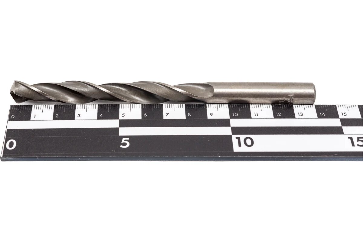 Сверло по металлу Туламаш цилиндрический хвостовик 10.9 мм Р6М5 61071