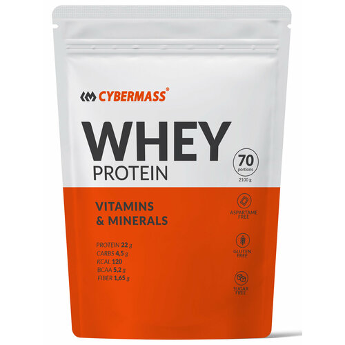 Протеиновая смесь CYBERMASS WHEY PROTEIN - 2100г , банан