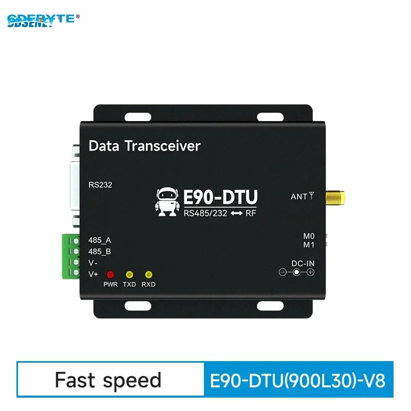 LoRa передатчик-приемник CDSENET E90-DTU(900L20), 30dbm 8KM