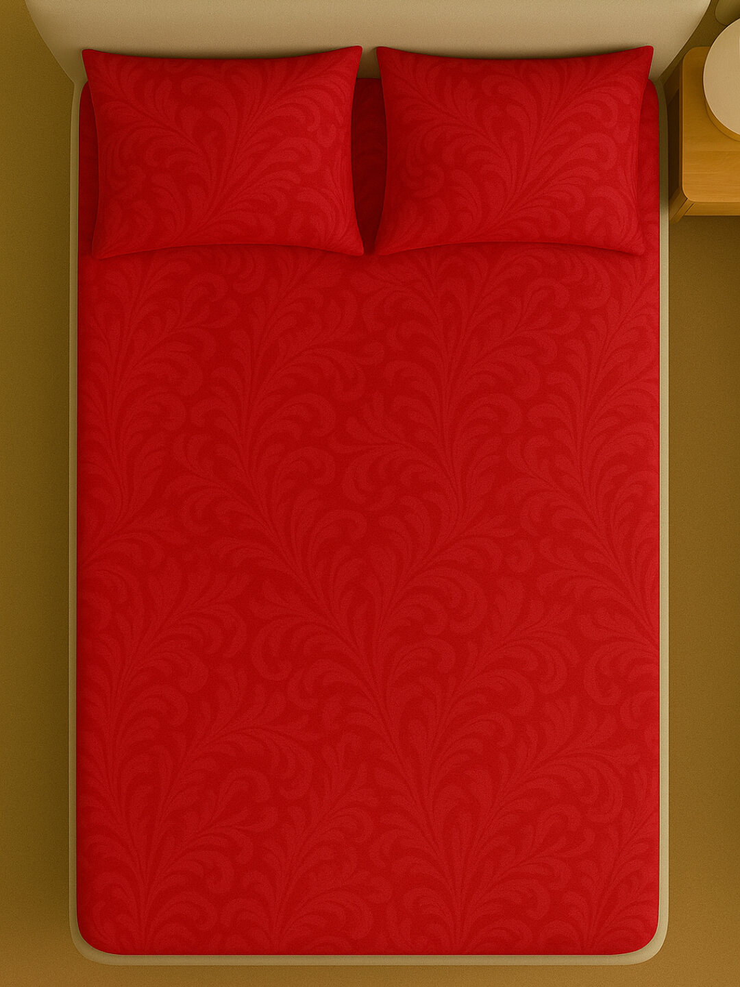 Постельное белье двуспальное, страйп сатин, простыня, 2 наволочки, в подарочной упаковке — фото 1