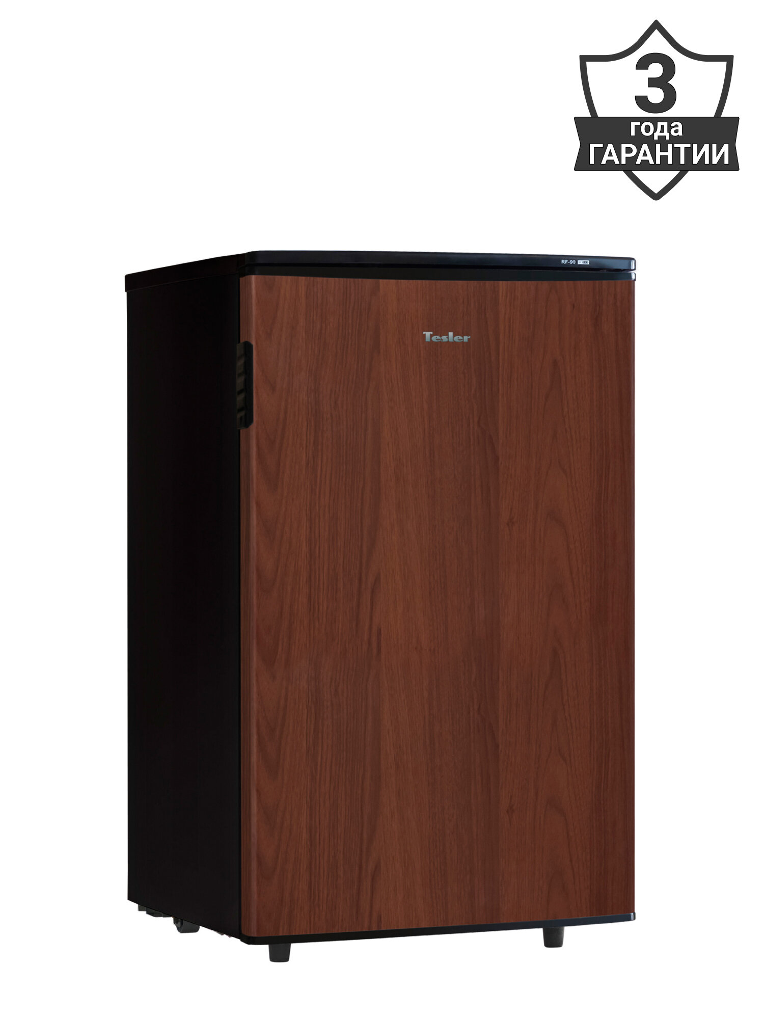 Морозильник TESLER RF-90 WOOD "под дерево" 83 л 4 ящика класс А