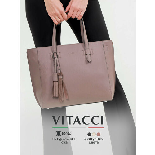 фото Сумка vitacci, мокко