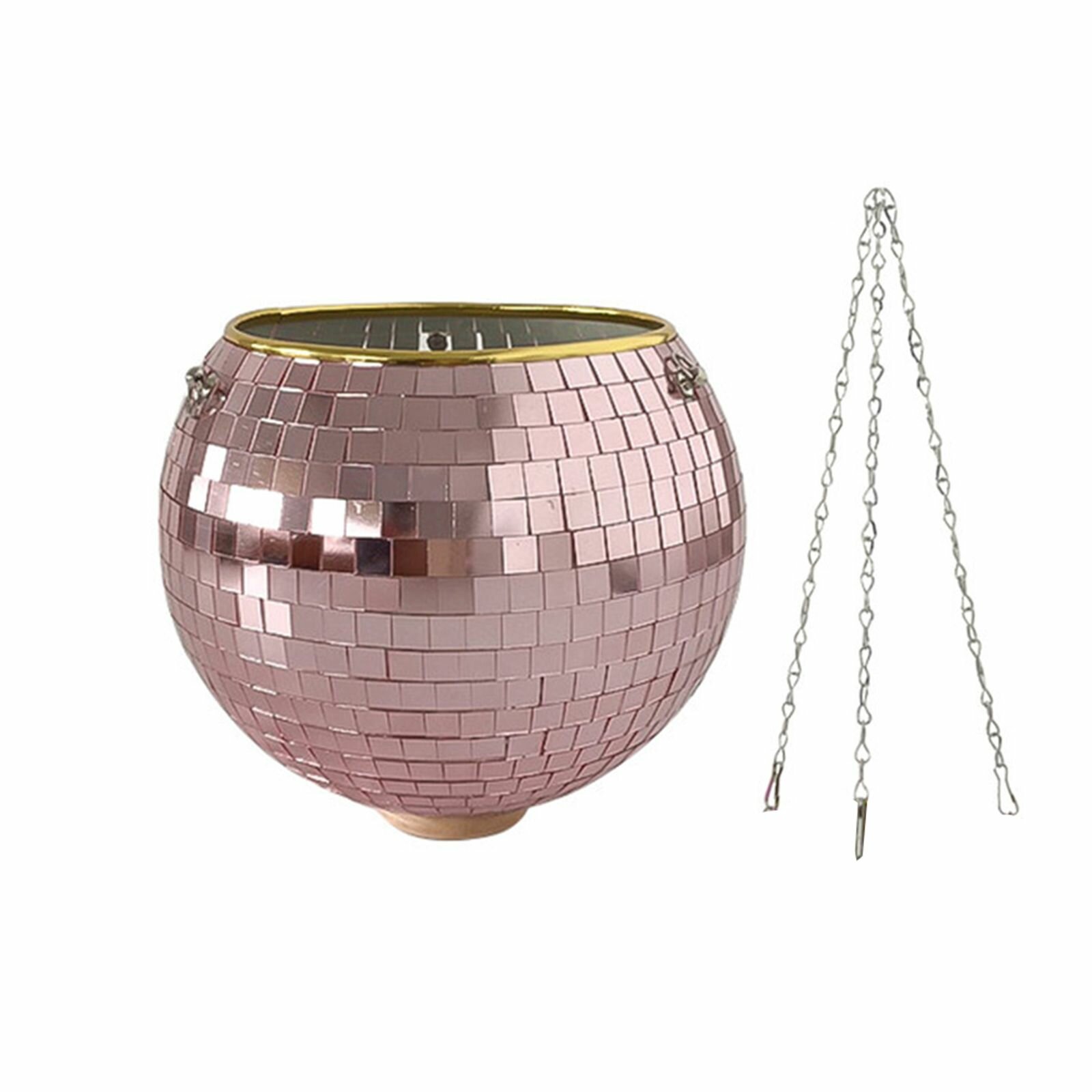 Подвесная корзина для цветов держатель растений на окне с блестящими цветами