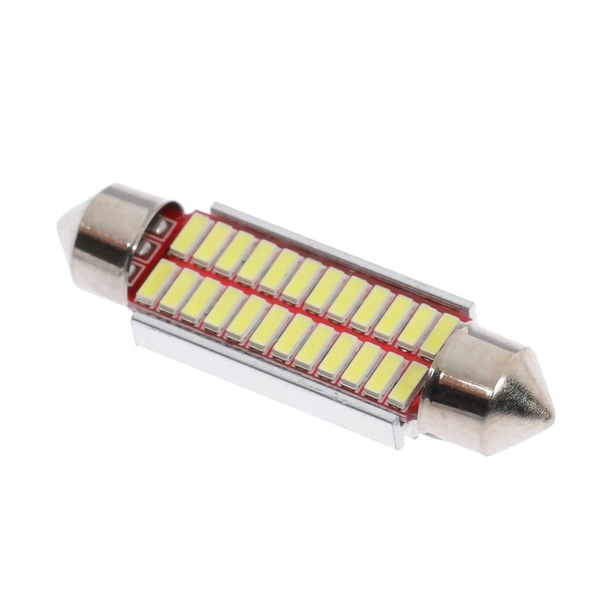 Лампа автомобильная Cartage  C5W  12 В  22 SMD  41 мм  свет белый