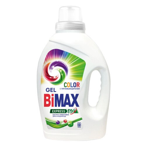 Гель для стирки Bimax COLOR для цветного белья, 1.3 л