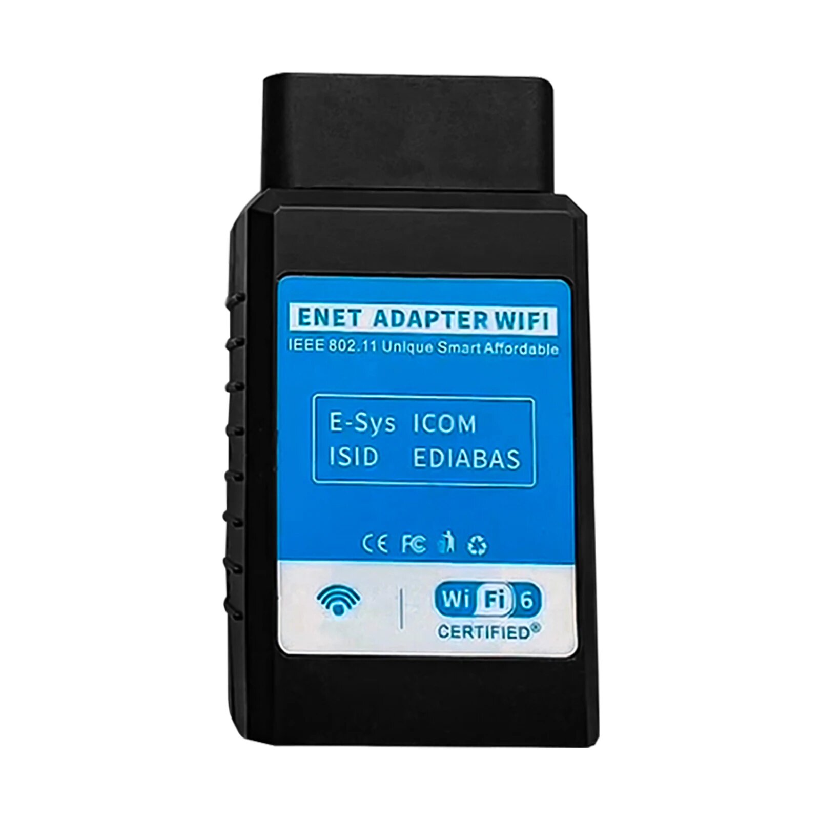 Адаптер ENET WiFi для кодирования серии BMW F/G OBD2, диагностический Ethernet-адаптер, поддерживает BimmerCode/link, Bootmod3, xDelete, MHD, ENET Adapter WiFi
