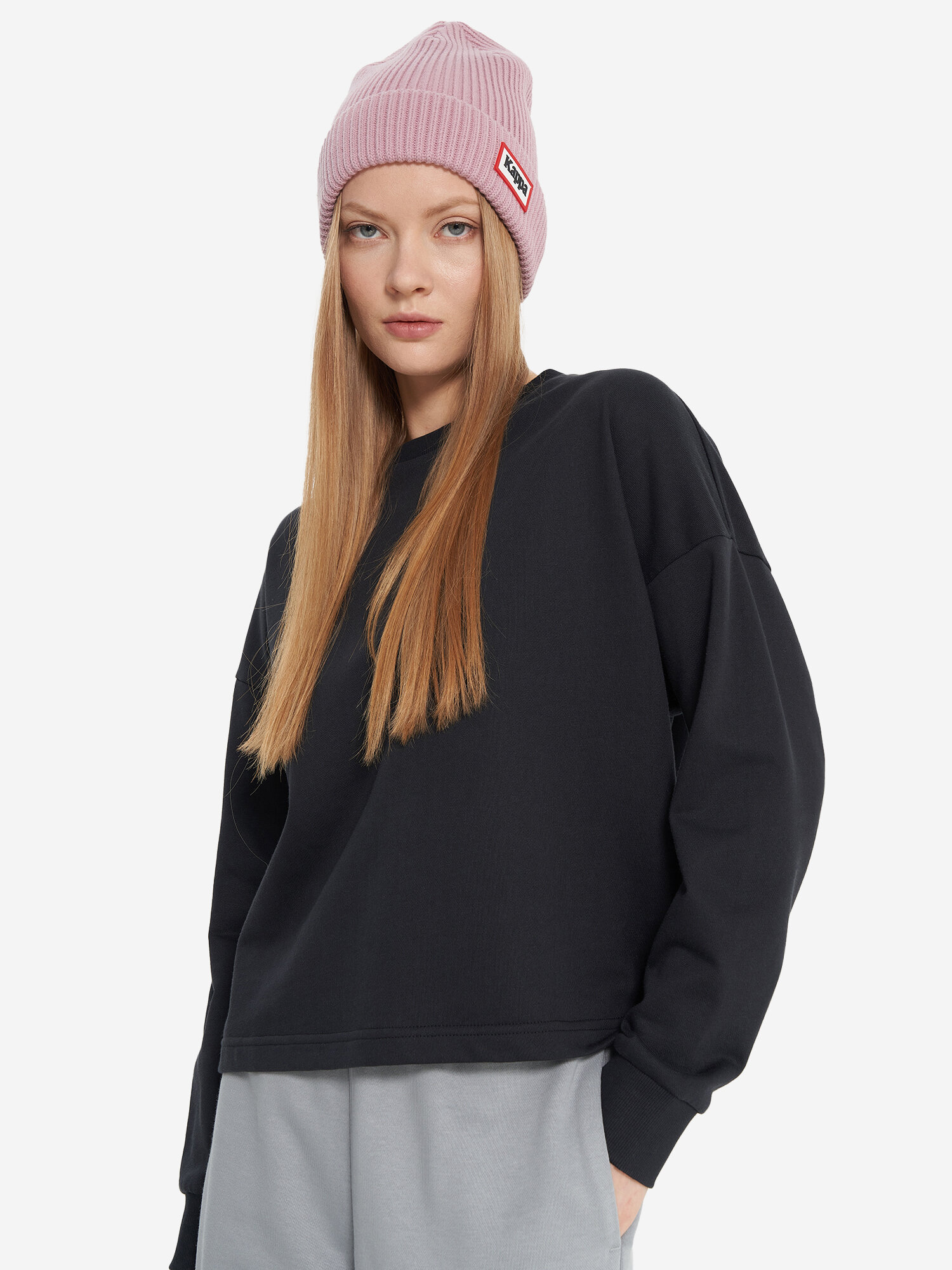 Шапка Kappa для мужчин и женщин, размер one size, орхидея — фото 1