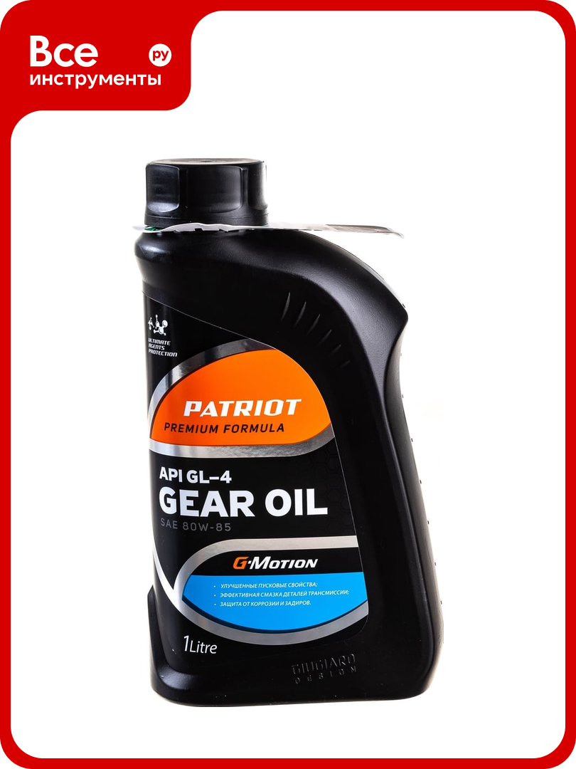 Масло трансмиссионное G-Motion Gear 80W-85 1 л PATRIOT 850030500
