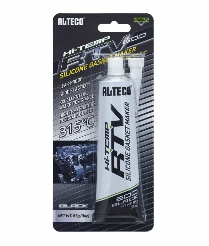 Герметик высокотемпературный Alteco чёрный 85 г
