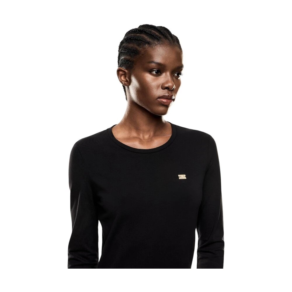 Лонгслив EA7 EMPORIO ARMANI, размер M, , черный — фото 1