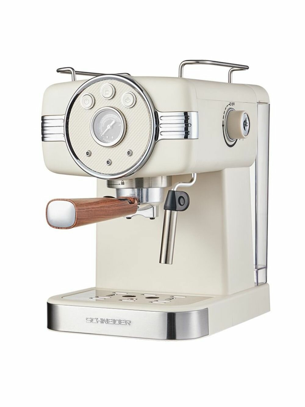 Небольшая бытовая автоматическая кофемашина; ретро-кофемашина