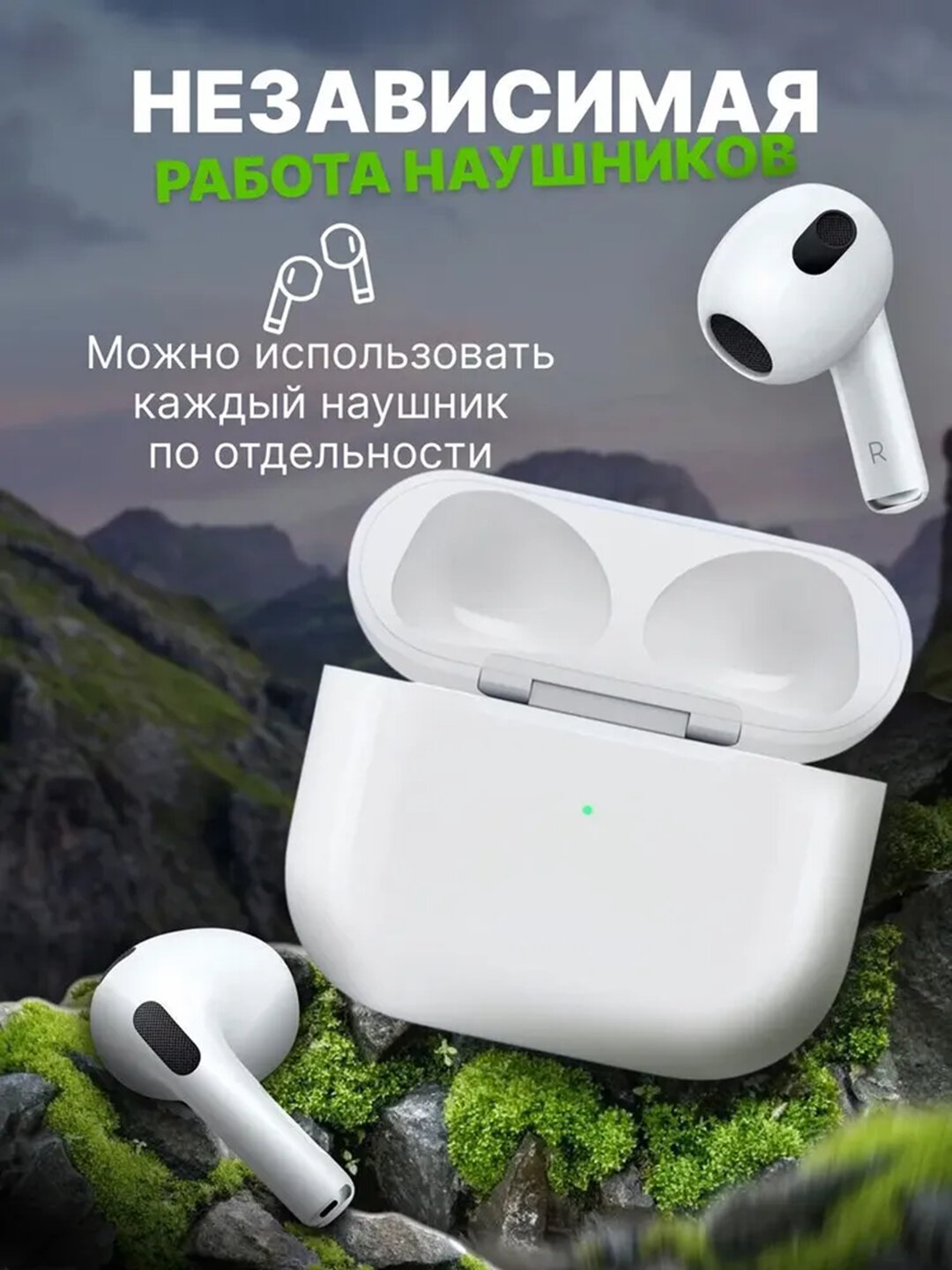 Беспроводные наушники Savdo "AirPods Pro", с ANC, Bluetooth 4.1