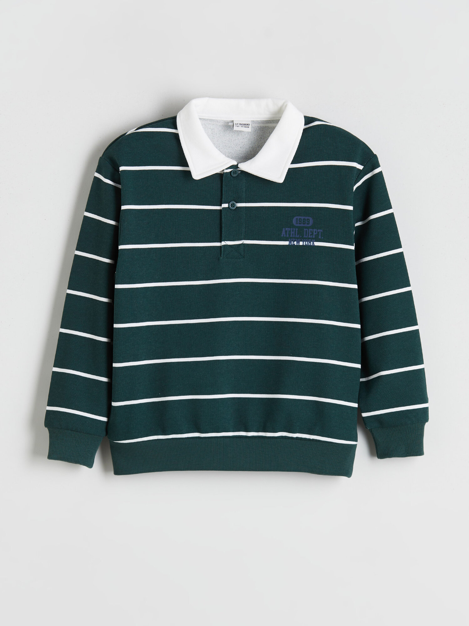 Свитшот LC Waikiki размер 7-8 лет зеленый