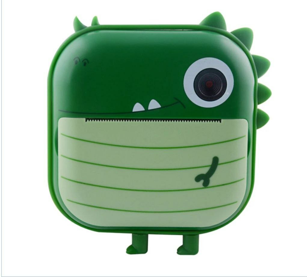 Детская фотокамера моментальной печати Funny Animals M2 Dinosaur