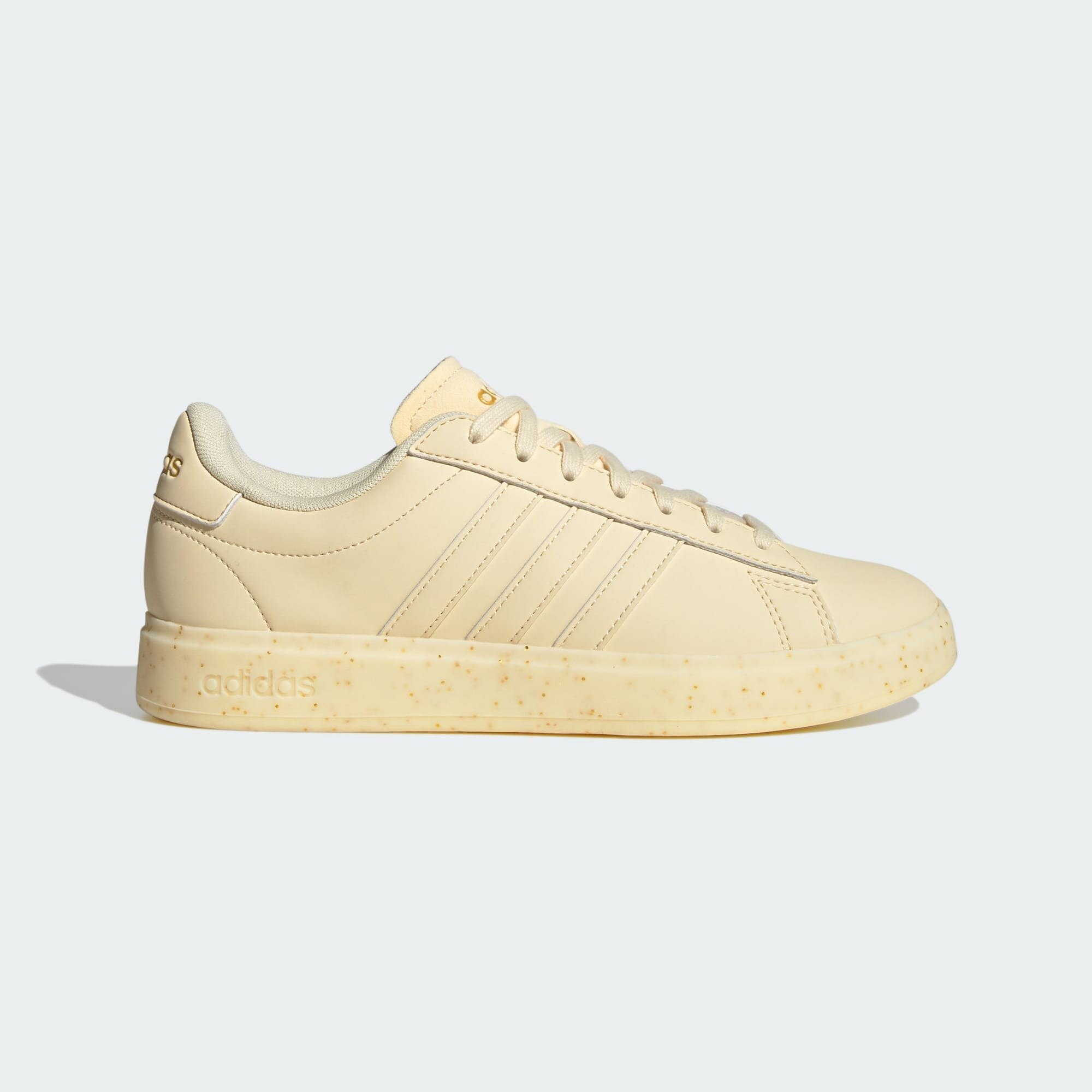 Кеды adidas Grand Court 2.0, размер 5 UK, золотой, бежевый