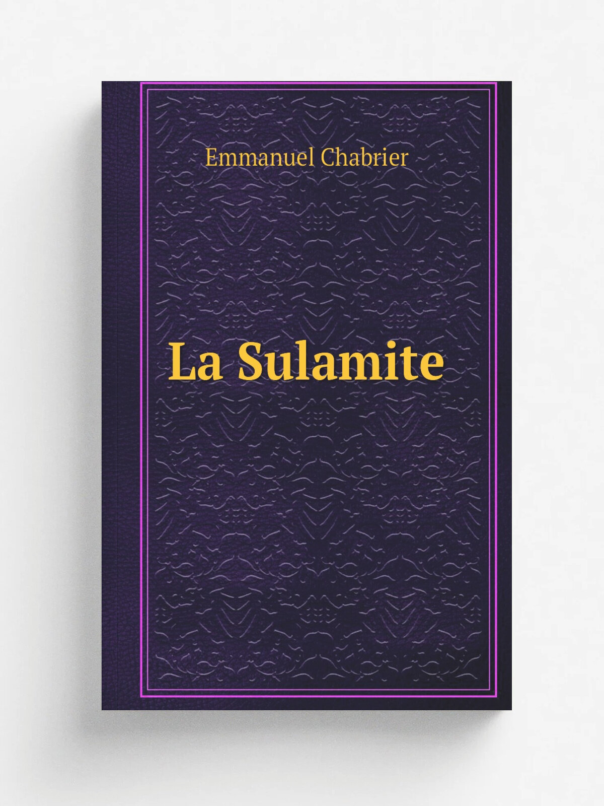 La Sulamite | Emmanuel Chabrier | 1880 | Paris Enoch fr.res & Costallat | Репринт