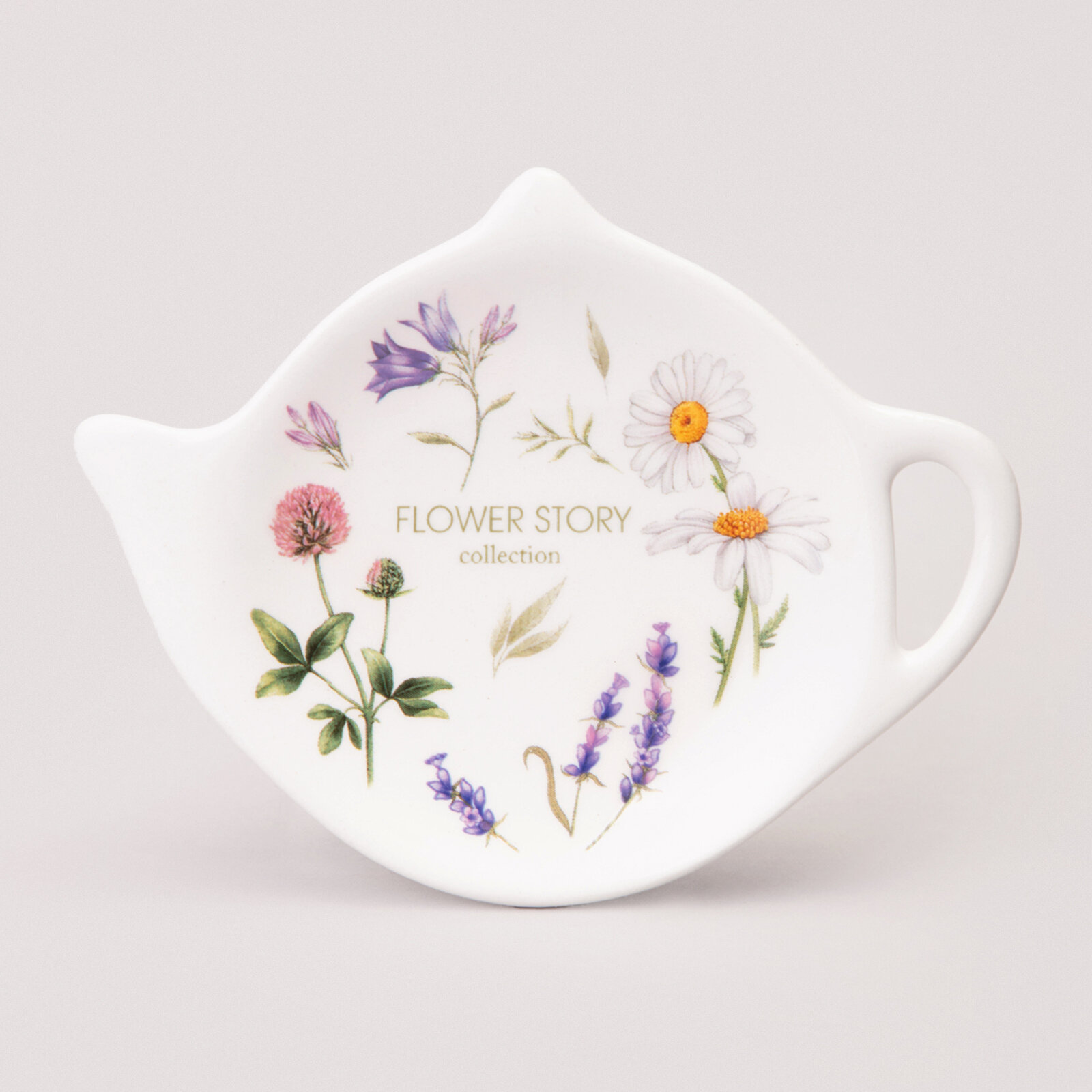 Подставка под чайный 358-2184 пакетик agness flower story 12*8,5*1,5 см