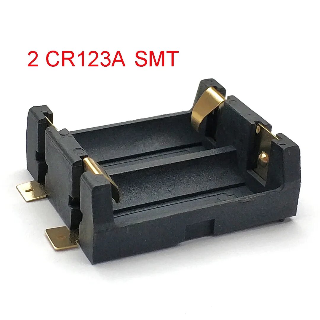 Контейнер для батарей CR123A 16340 SMD SMT THM