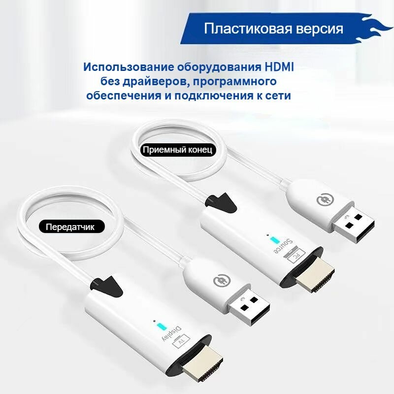 Беспроводные передатчик и приёмник HDMI, 5G-передача, сенсорное управление