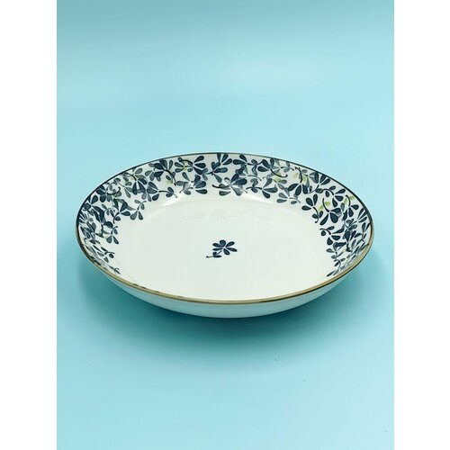 Тарелка для супа 15х78 см Япония синий декор синий 690₽