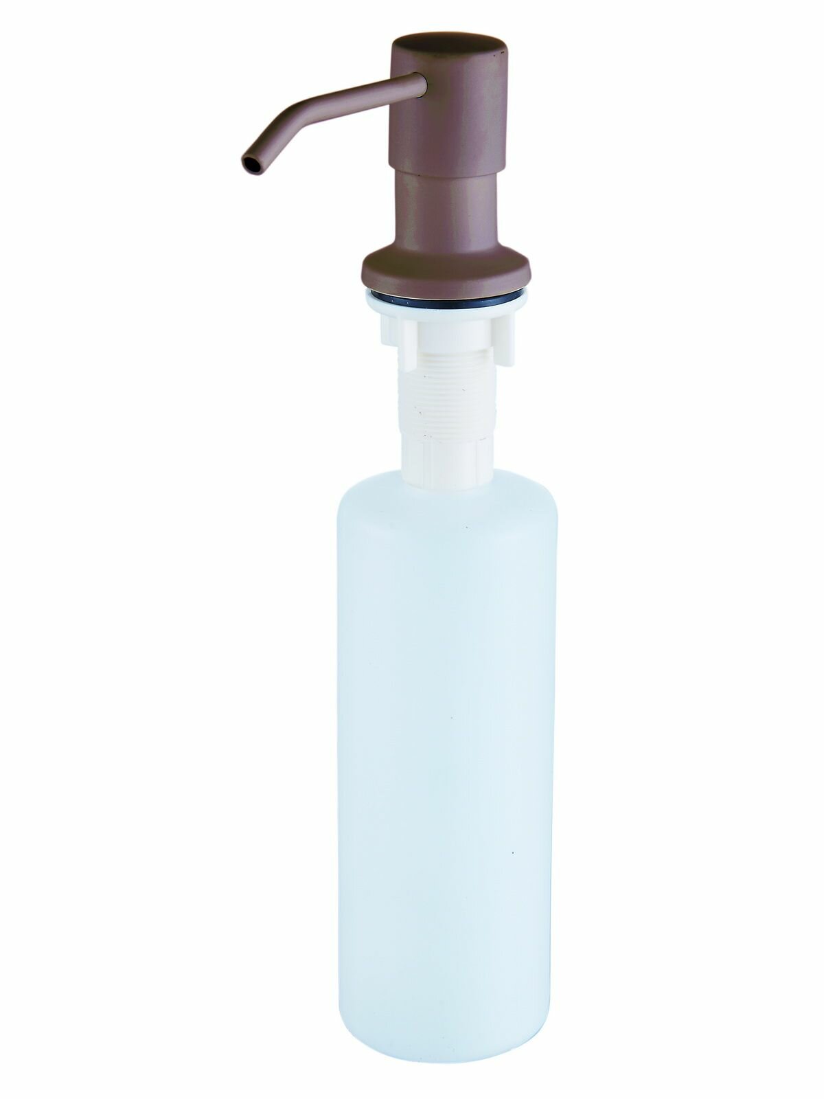 Дозатор для моющих средств Diadonna D66-19005BR встраиваемый в столешницу, кофейный