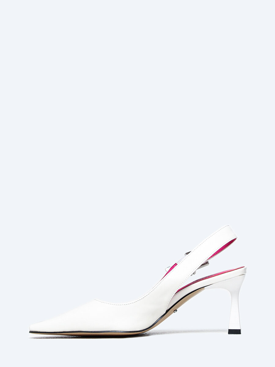 Туфли слингбэки VITACCI, размер 40, белый — фото 1