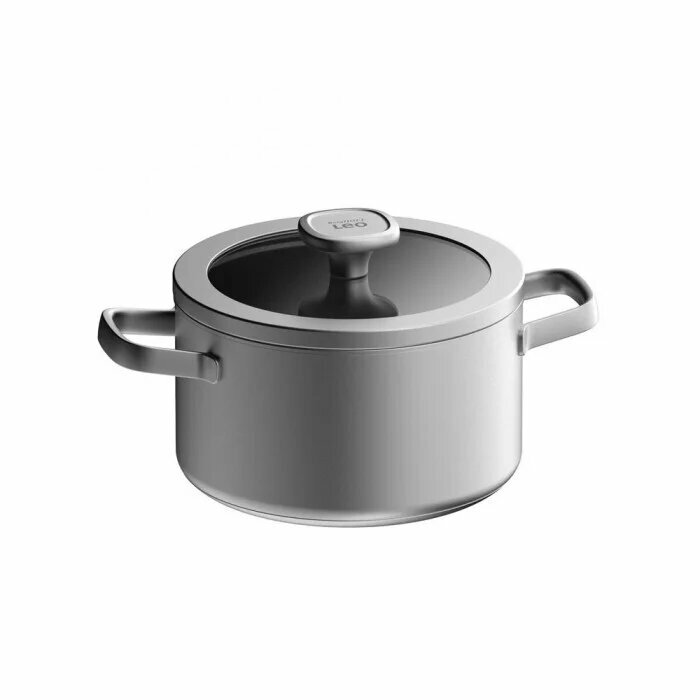 BergHOFF - Кастрюля с крышкой Leo Graphite 20 см нерж. сталь арт. 3950492