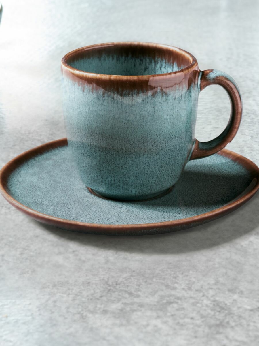 Блюдце 15 см, Lave Glace, like. by Villeroy & Boch — фото 1