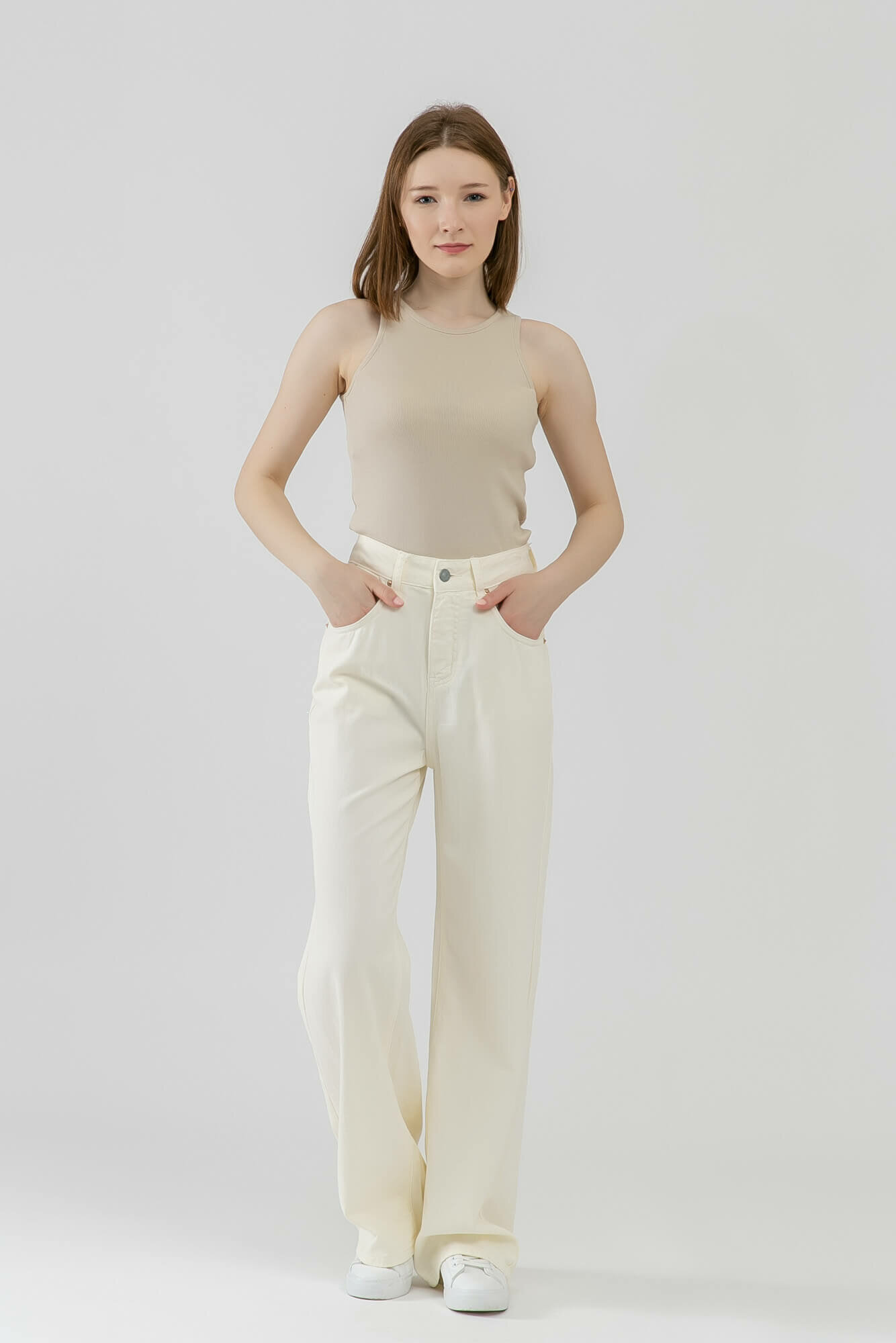 Майка TERRA PRO, размер S, бежевый — фото 1