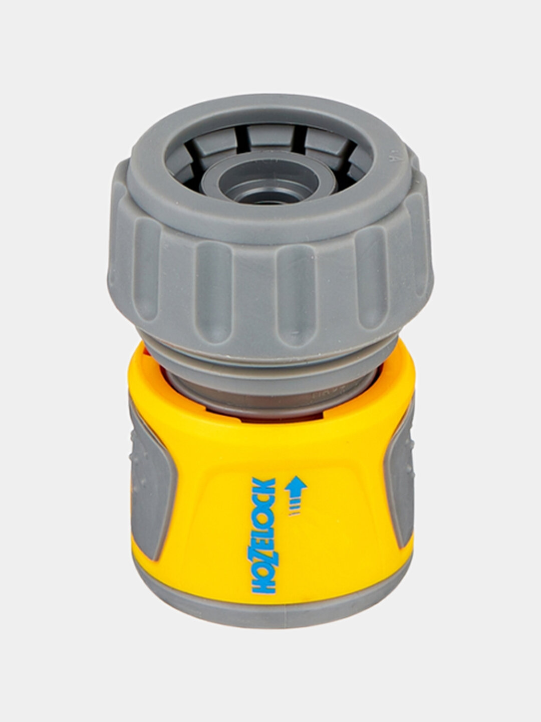 Коннектор Hozelock (19мм): тройная фиксация до 10 бар для надежного соединения шланга — фото 1