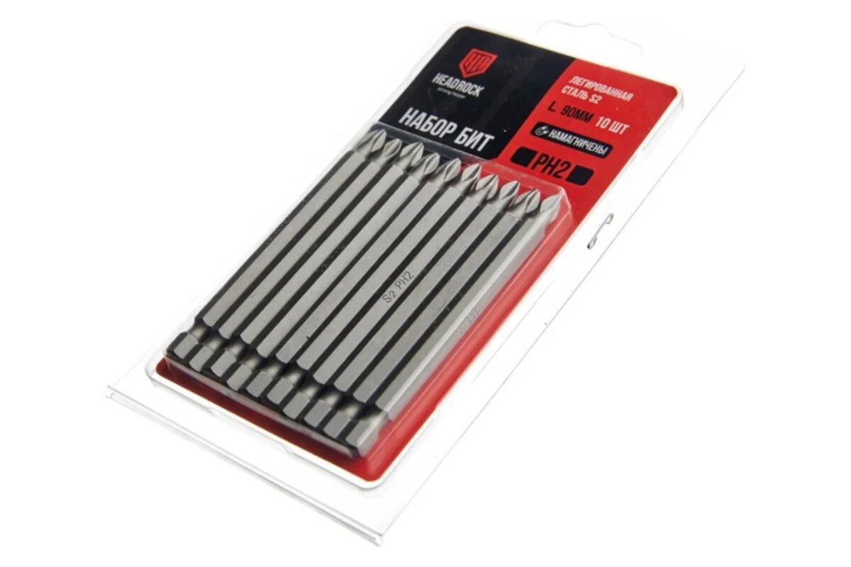 HEADROCK Набор бит PH2x90 (компл. 10 шт.) 453-814-044