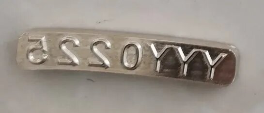 YYY0222 YYY4823 YYY3524 YYY0225 Латунный штамп для изменения даты шин, YYY0225 60X10.5mm