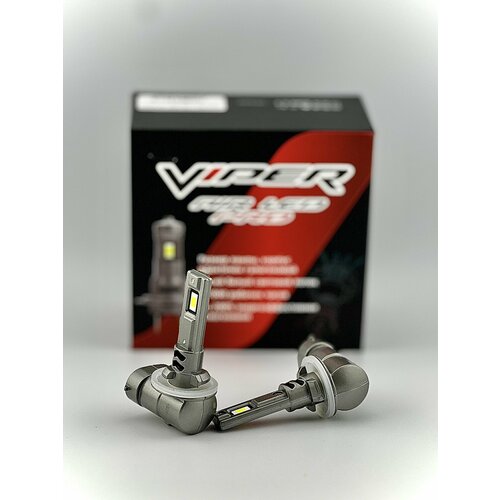 Лампы AIR LED PRO H27 (881) для птф Kia Cerato 2004-2009 / 6000k холодные белые лампочки автомобильные светодиодные 12v 2 шт