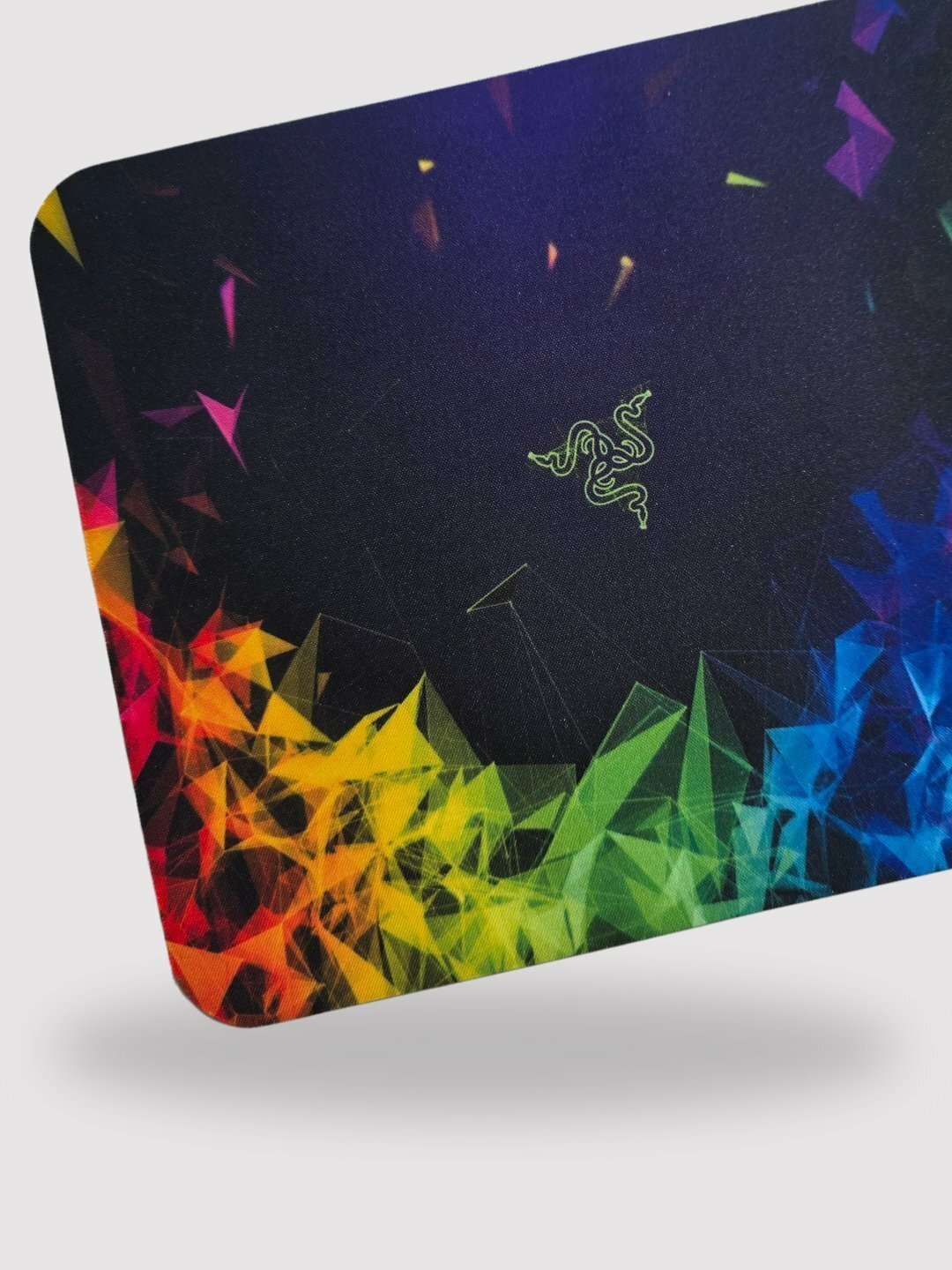 Коврик для компьютера и мыши "Без бренда", 25x21 см, микрофибра, черный — фото 1