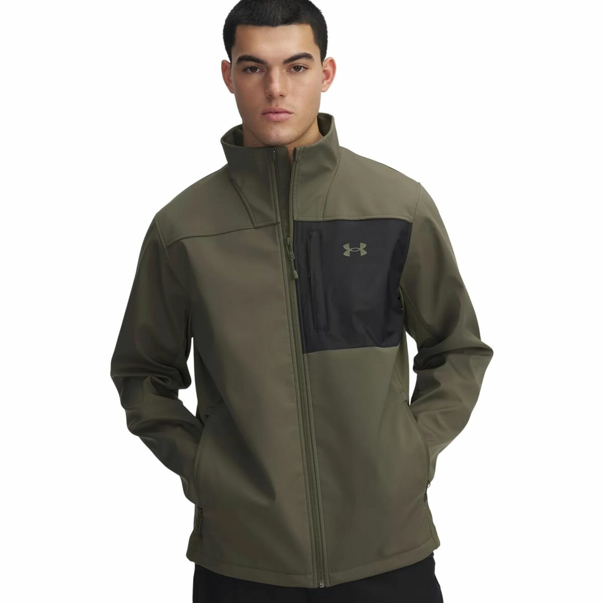 Ветровка Under Armour Storm ColdGear Infrared Shield 2.0, размер XL, зелёный