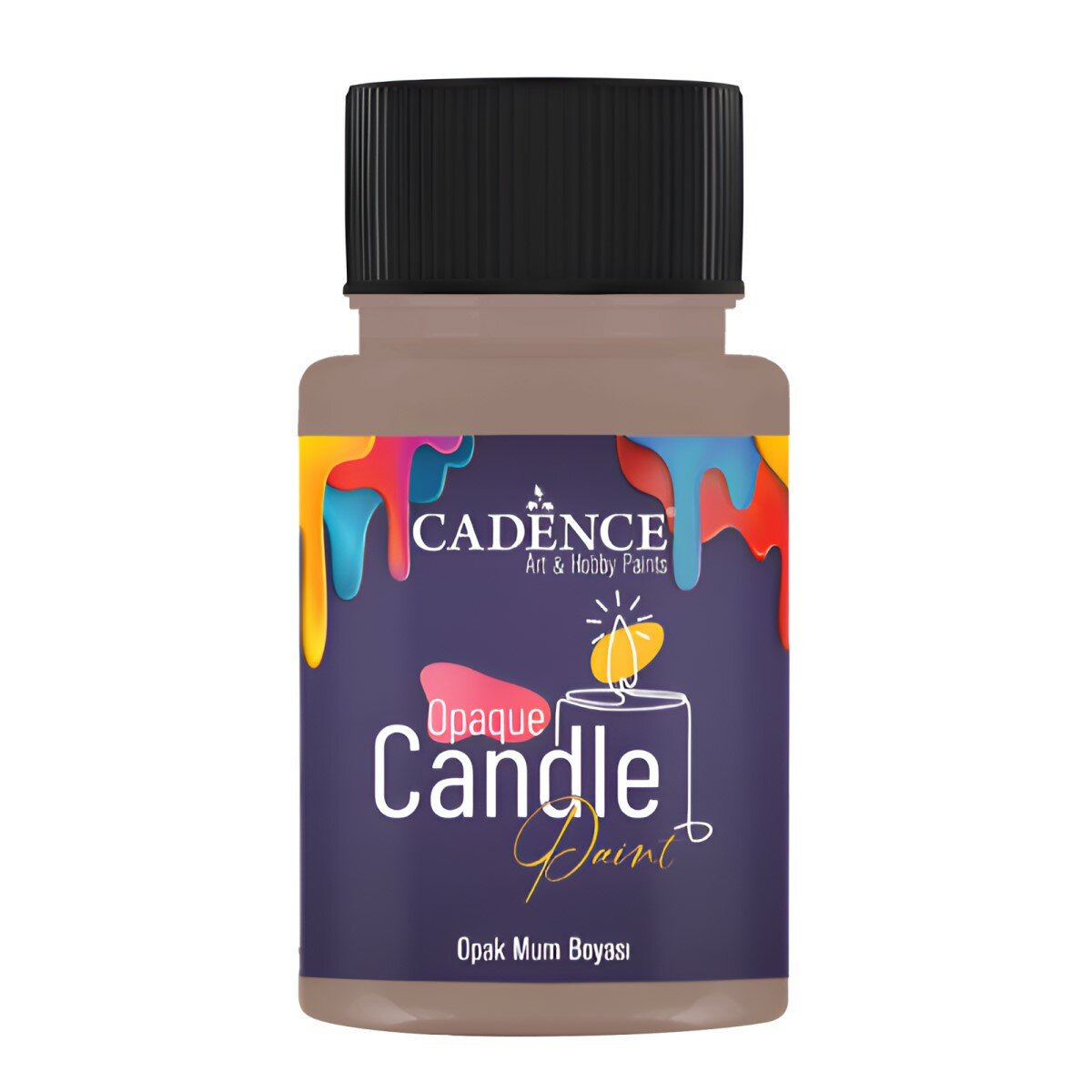 Краска для свечей Cadence Opaque Candle Paint, 50 ml. Latte CDL-32