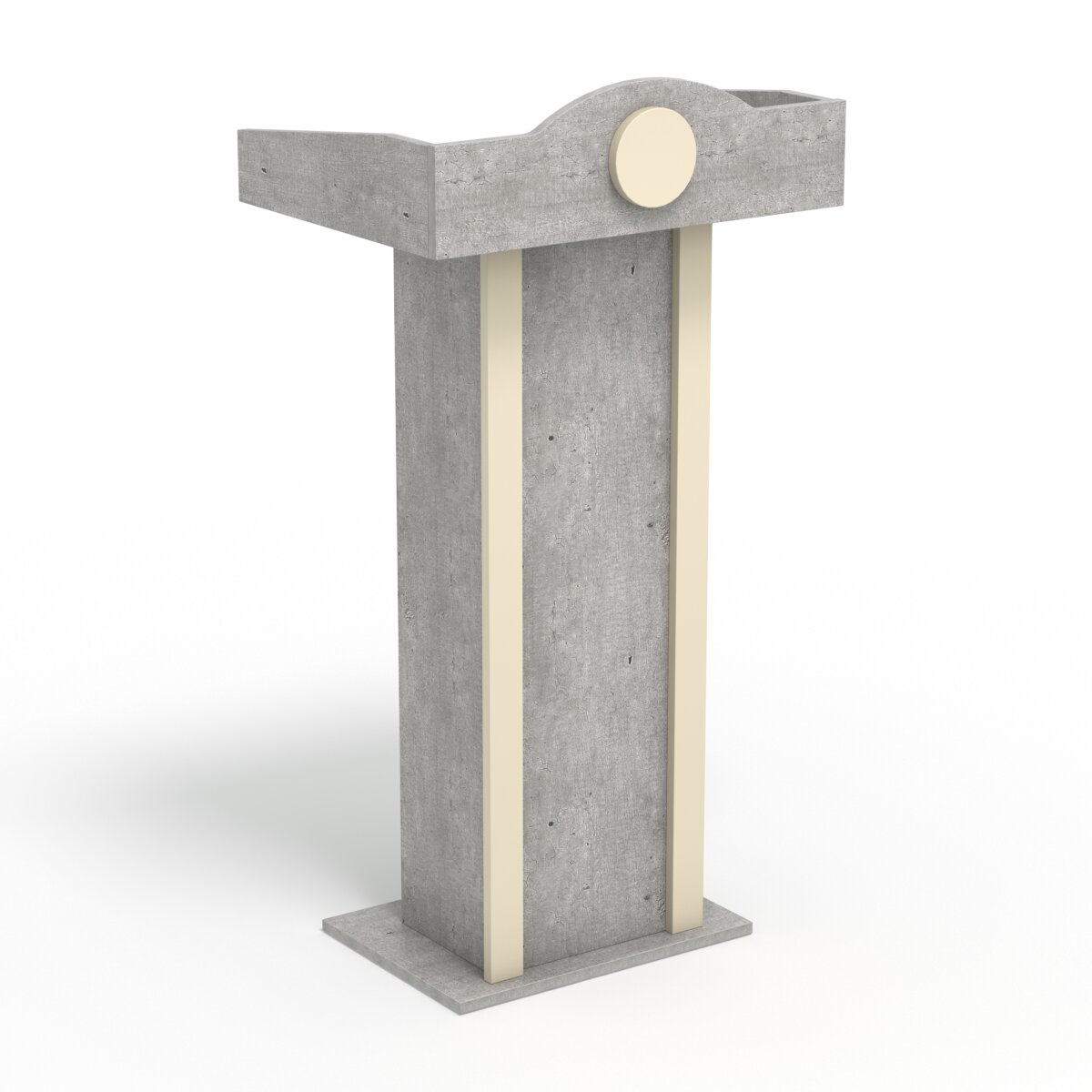 Трибуна "диктор" №93, Метрополитан Грей и Крем Вайс. Производитель товара - компания Westcom.